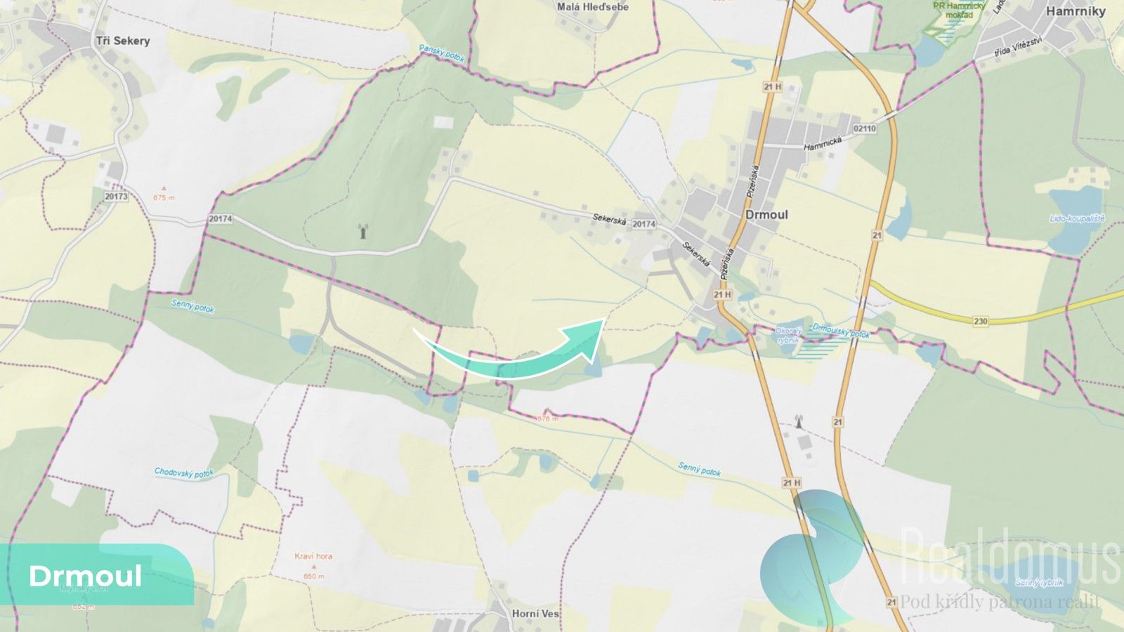 Louka · 12 559 m² · Drmoul - 3