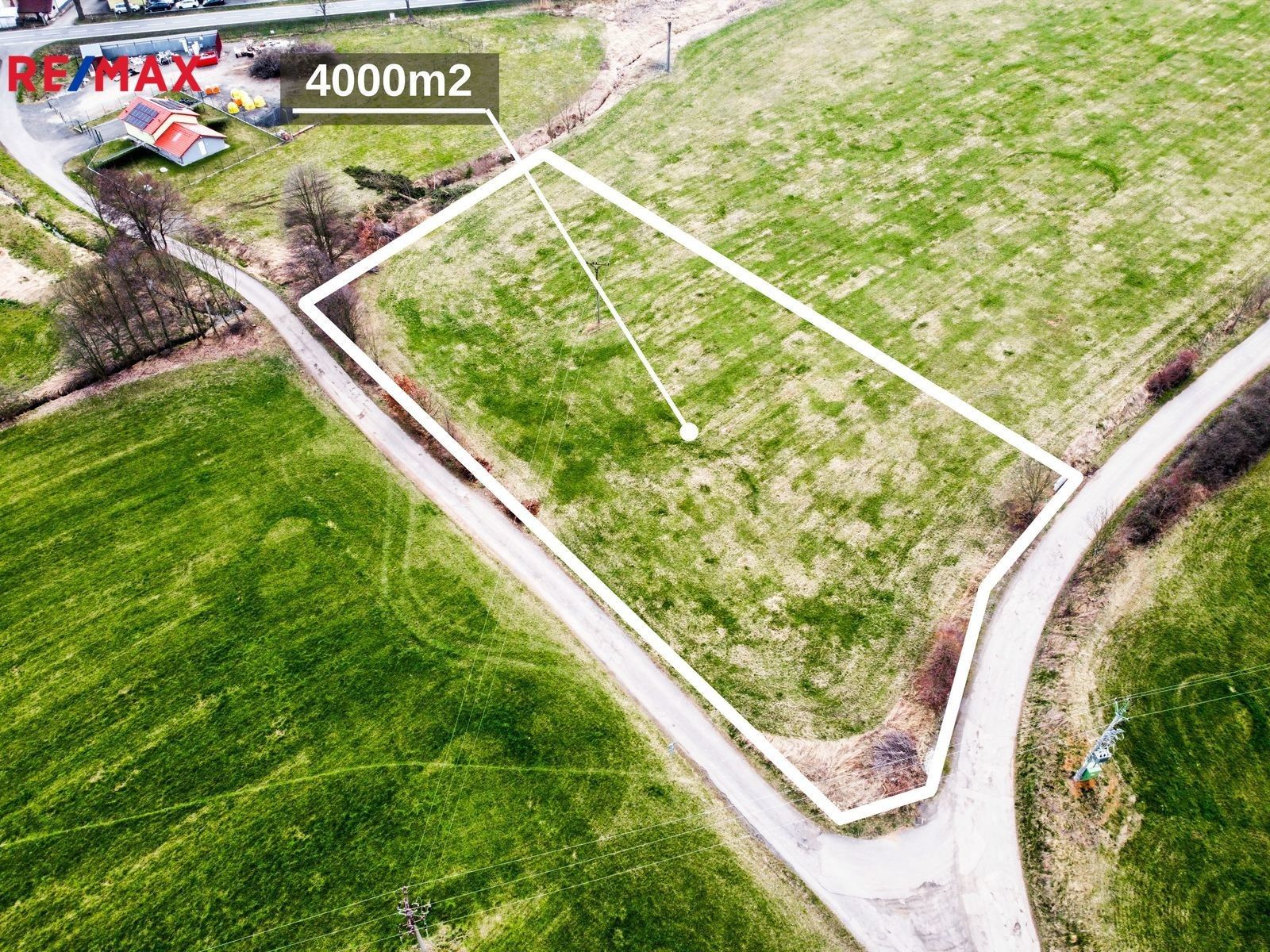 Prodej komerční pozemek - Drásov, 4 000 m²