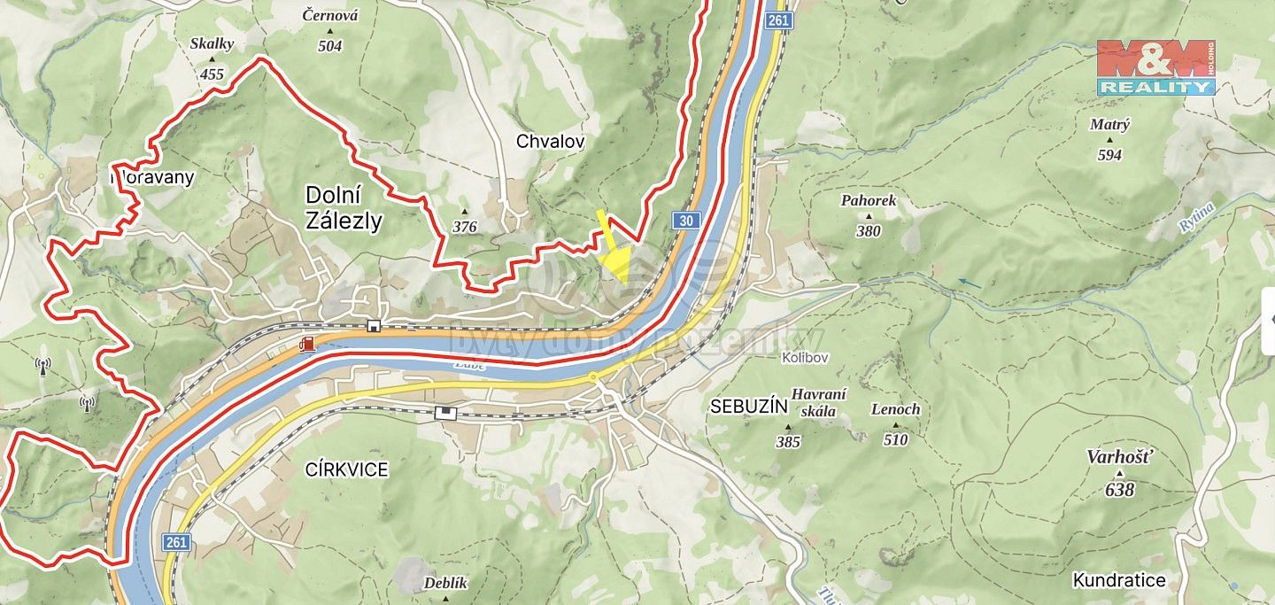 Zahrady, Dolní Zálezly, okres Ústí nad Labem, Ústecký kraj - 2