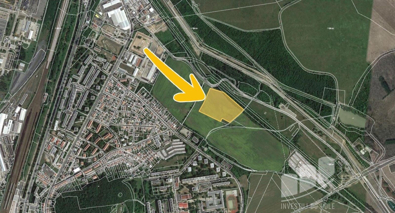 Prodej komerční pozemek - Teplické Předměstí, Bílina, 28 706 m²