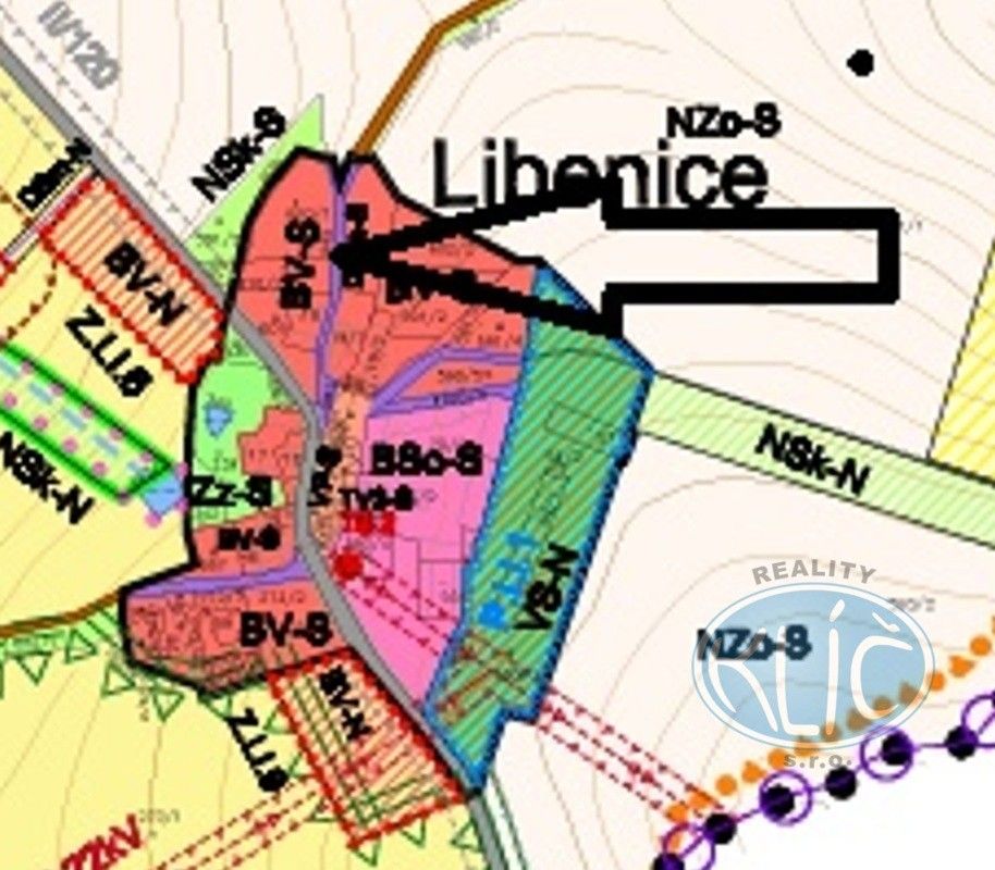 Pozemky pro bydlení, Libenice, Borotín, 1 m²