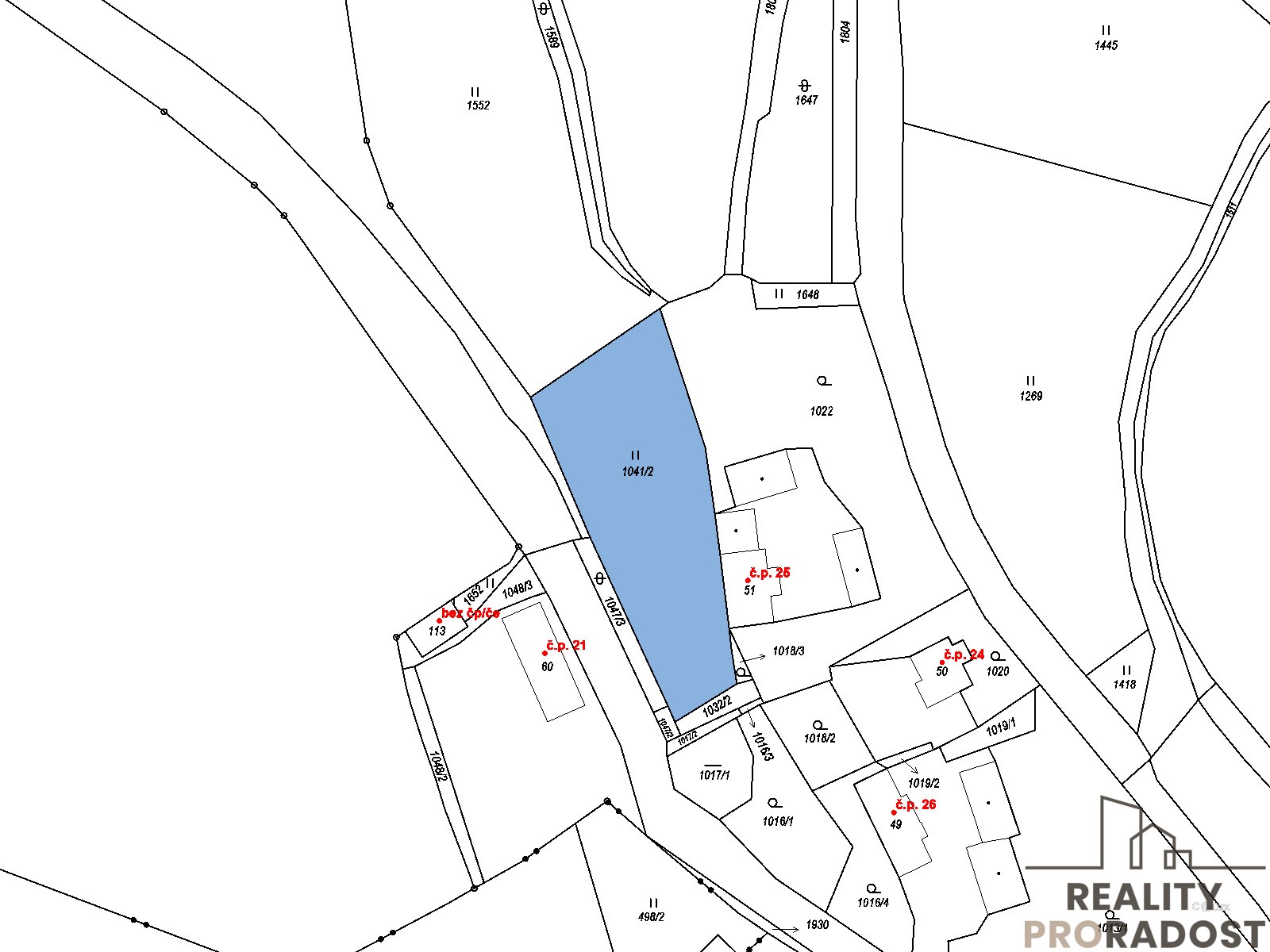Prodej pozemek pro bydlení - Nechvalice, 4 965 m² - 5