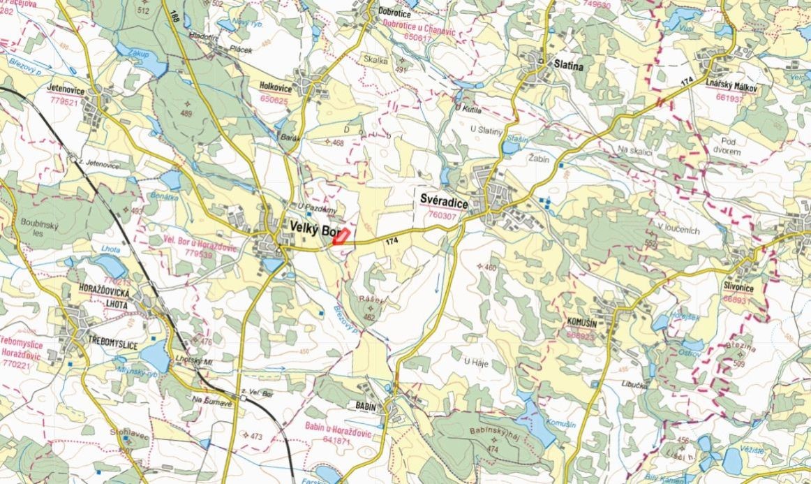 Zemědělský pozemek · Velký Bor - 3