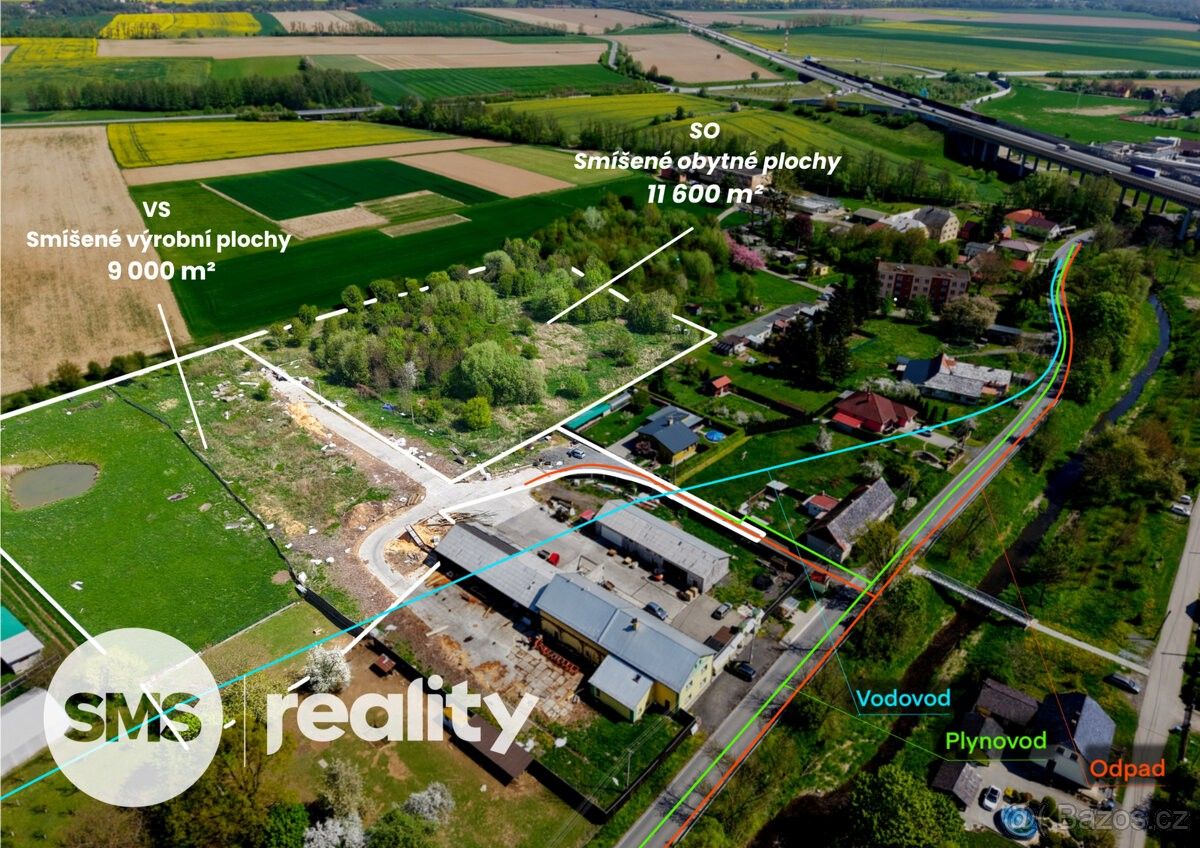 Prodej pozemek pro bydlení - Hladké Životice, 742 47