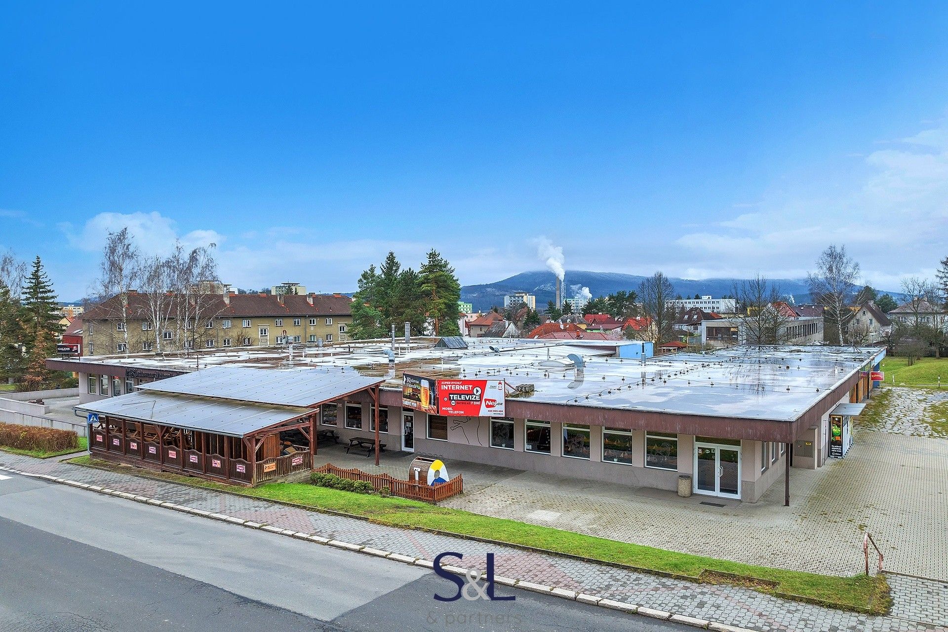 Restaurace, Antonína Sovy, Česká Lípa, 900 m²