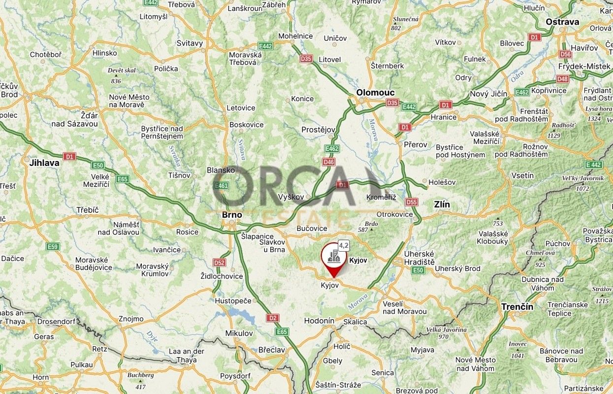 Prodej zemědělský pozemek - Kyjov, okres Hodonín, Jihomoravský kraj - 5