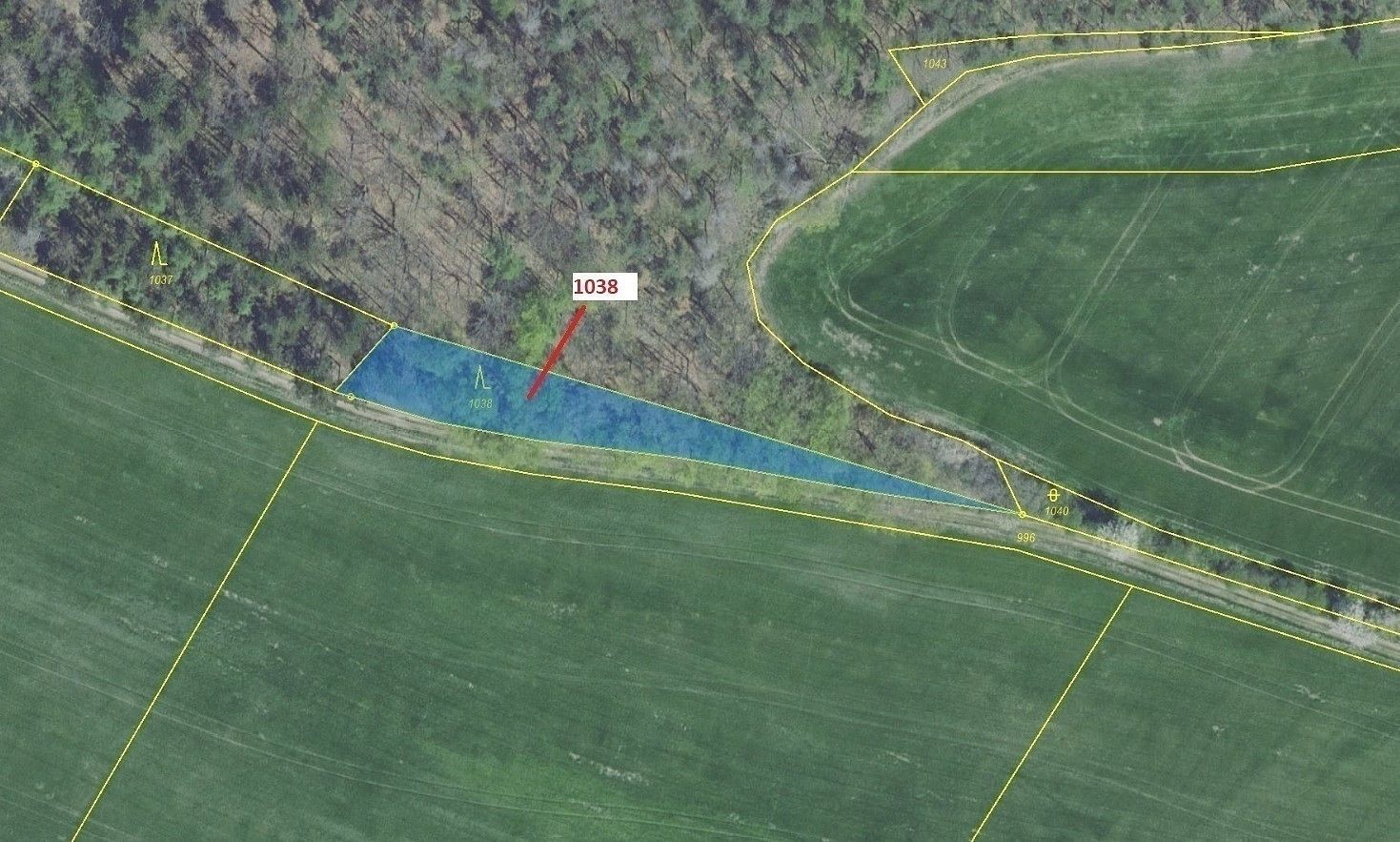 Prodej les - Velká Lečice, okres Příbram, Středočeský kraj - 2