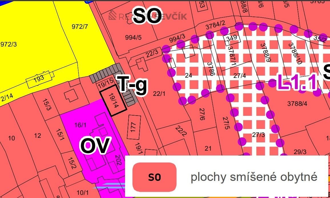 Pozemek pro bydlení · 400 m² · Číměř - 3