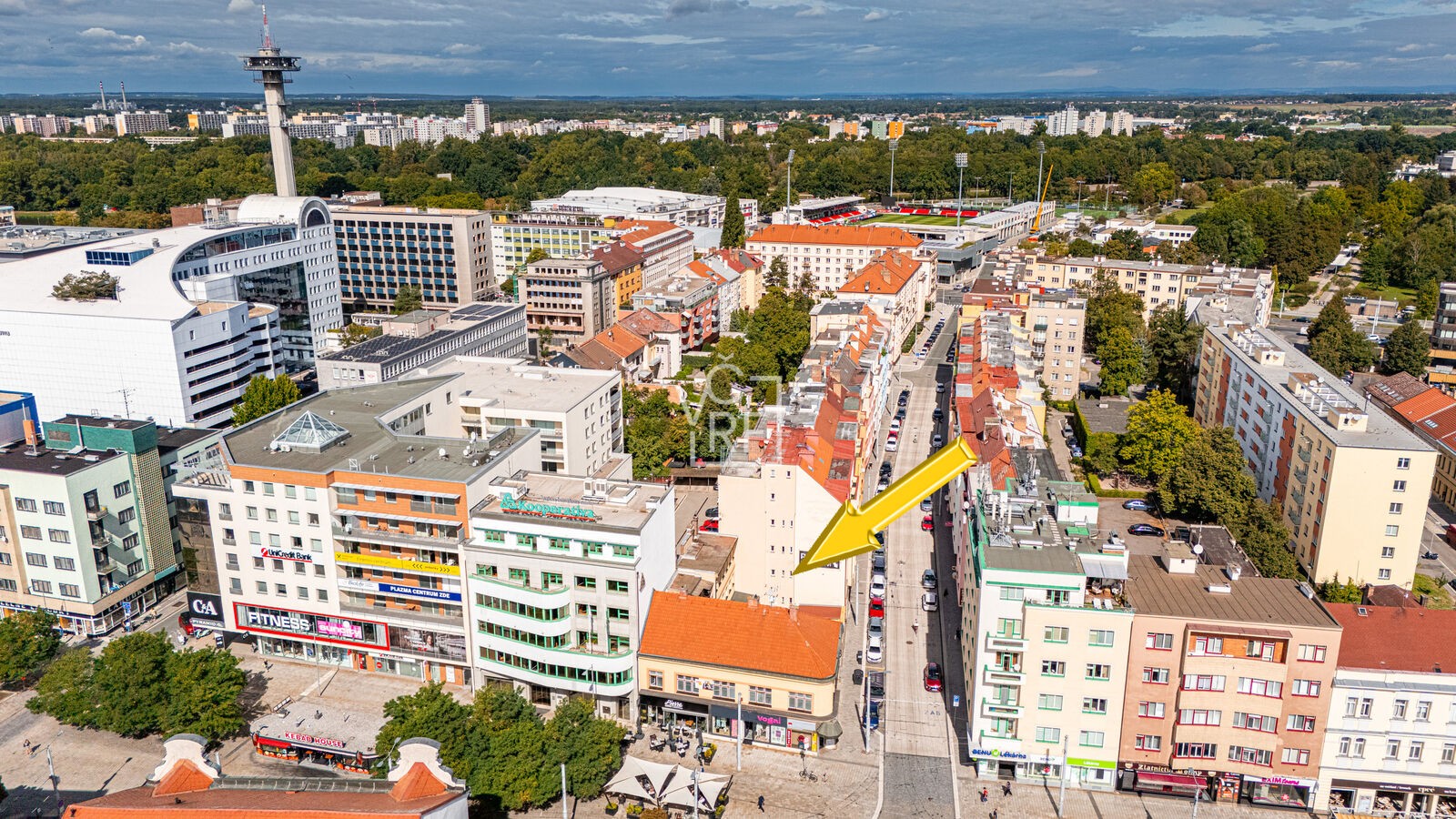 Kancelář · 37 m² · třída Míru 95, Pardubice Zelené Předměstí - 2