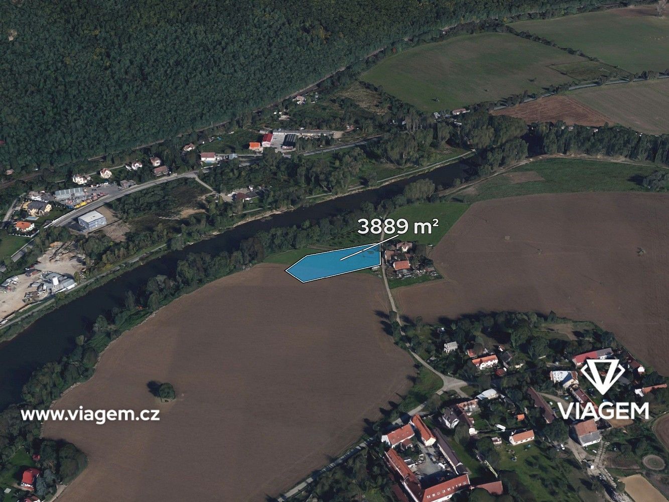 Zemědělský pozemek, 3 889 m²