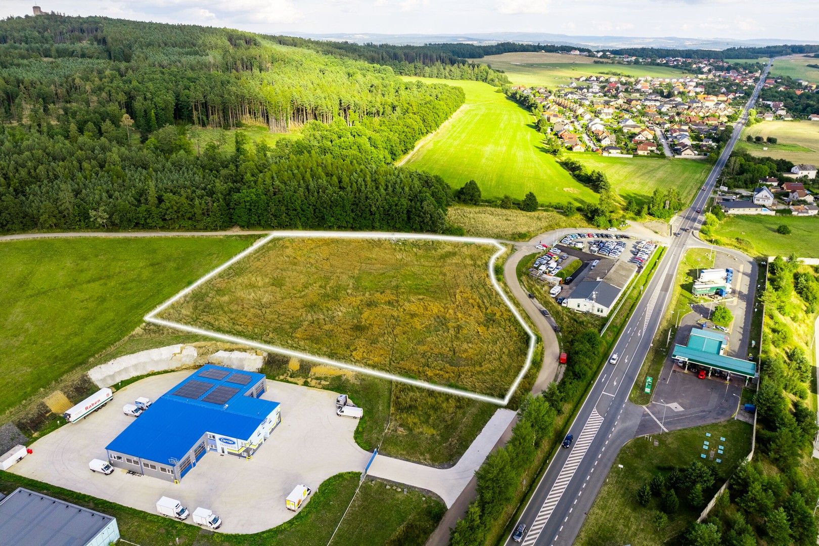 Prodej komerční pozemek - Losiná, 12 m²