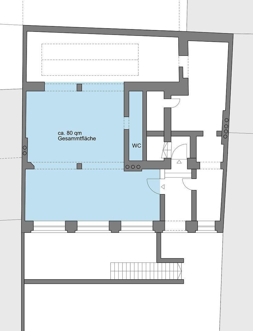 Obchodní prostory, Hohenzollernstr. 22a München Schwabing Bayern 80801, 155 m² - 1