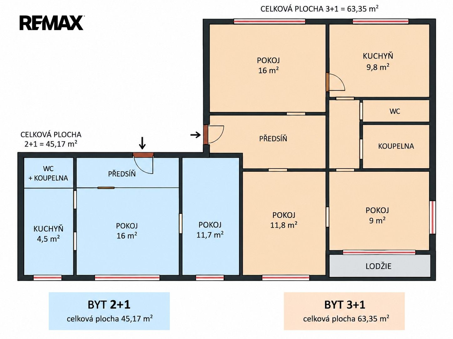 Byty, V Zálomu 2900, Ostrava Zábřeh, 108 m² - 1