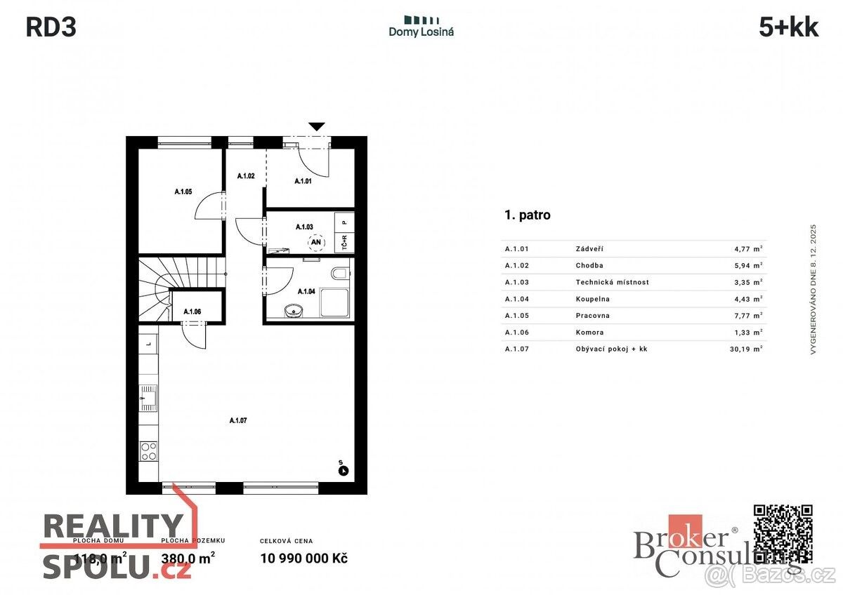 Prodej rodinný dům - Nezvěstice, 332 04