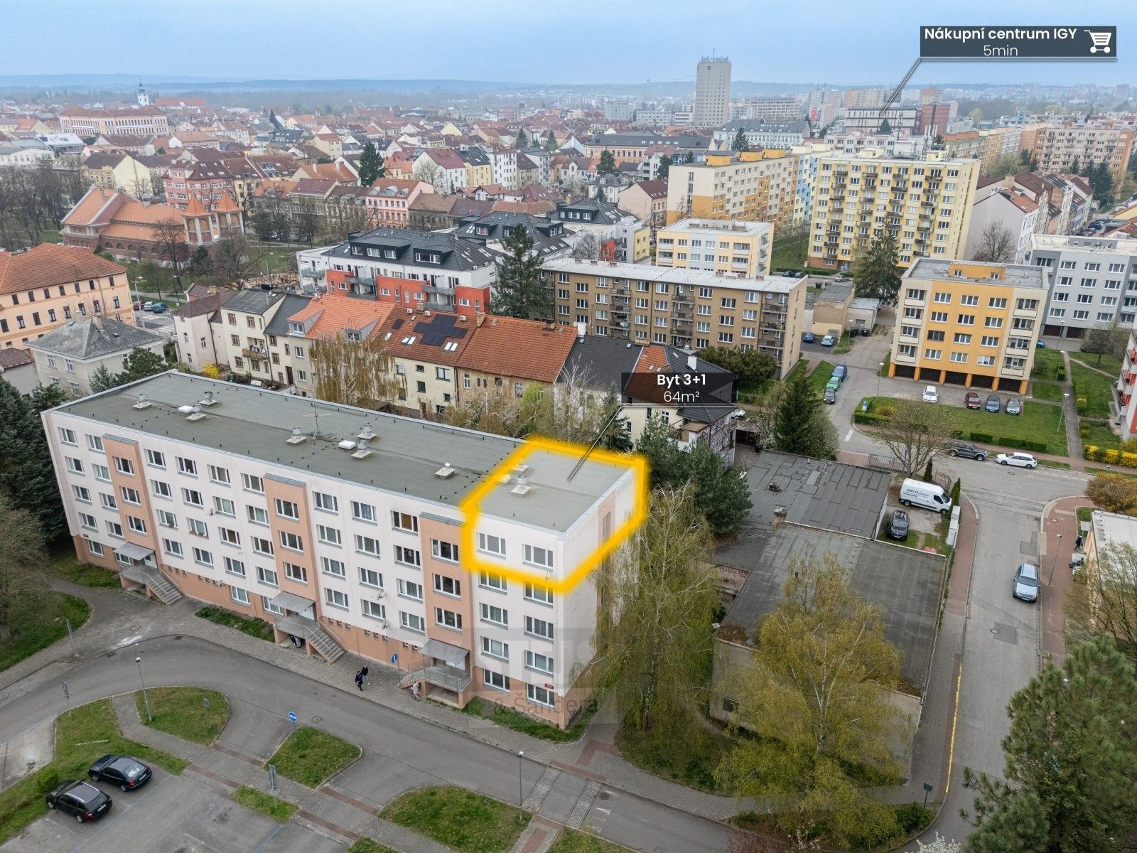 3+1, J. Plachty, České Budějovice 3, 64 m² - 1