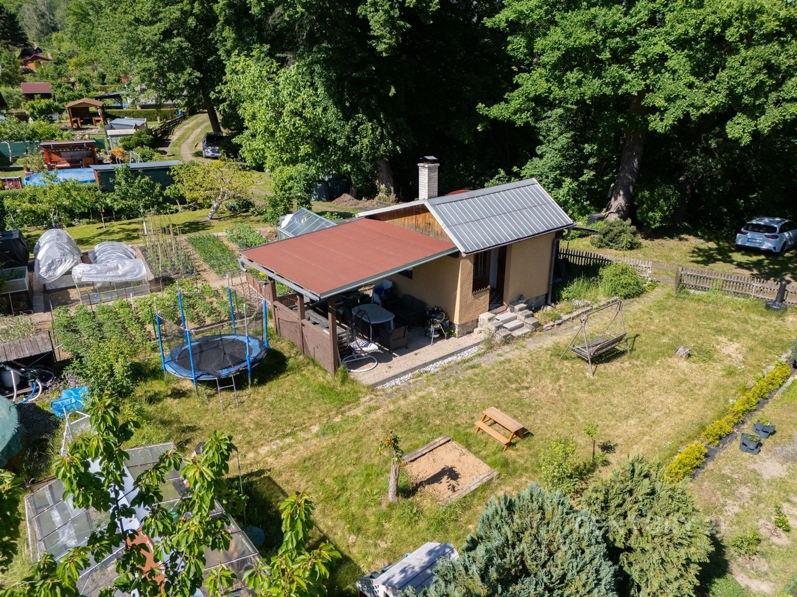 Chaty, Jirkov Červený Hrádek, 25 m² - 1