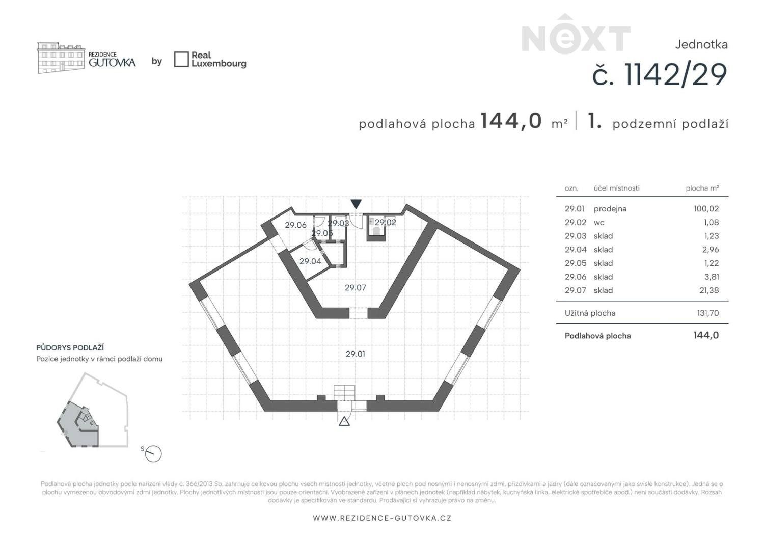 Obchodní prostory, Čestlická 1142, Praha Strašnice, 144 m² - 2