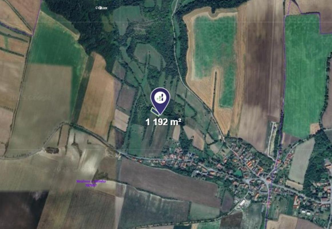 Prodej pozemek - Vysoká, 1 192 m²