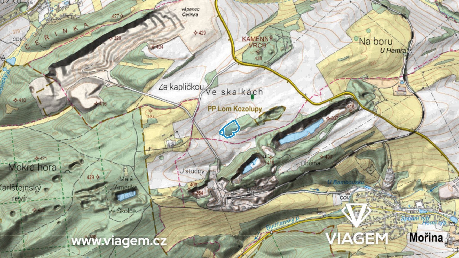 Les · Vysoký Újezd, okres Beroun - 3