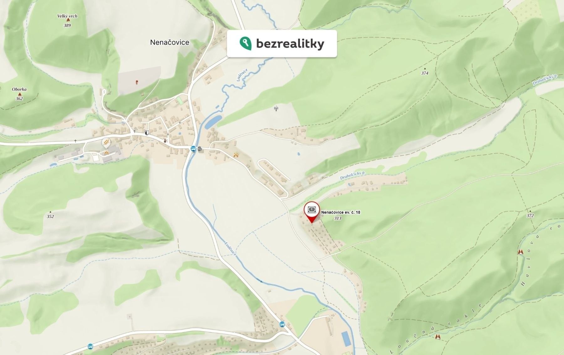 Prodej pozemek pro bydlení - Nenačovice