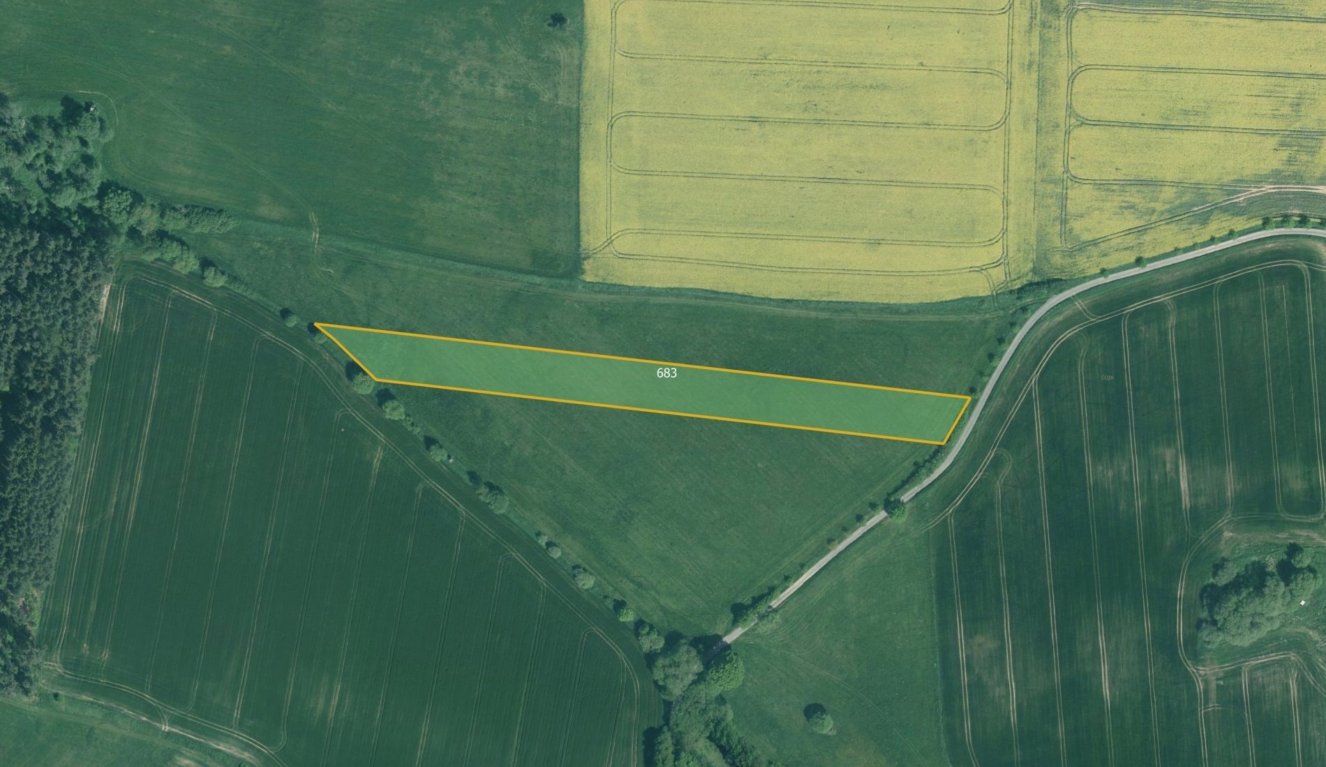 Zemědělské pozemky, Rakov, Bernartice