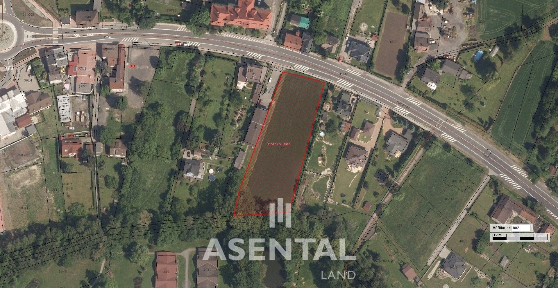 Prodej pozemek pro bydlení - Horní Suchá