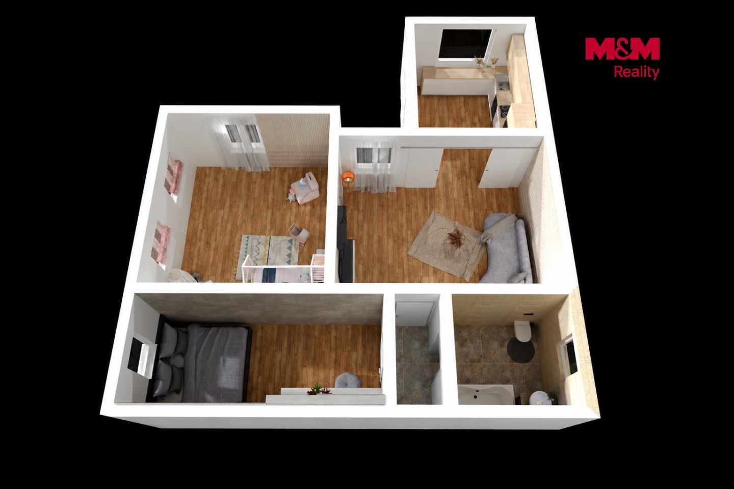 Prodej rodinný dům - Kostelec u Holešova, 76 m² - 5