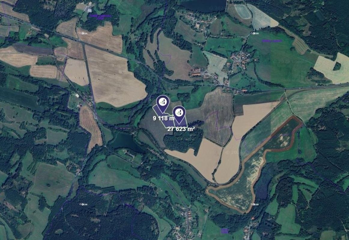 Zemědělské pozemky, Životice, 36 741 m² - 2