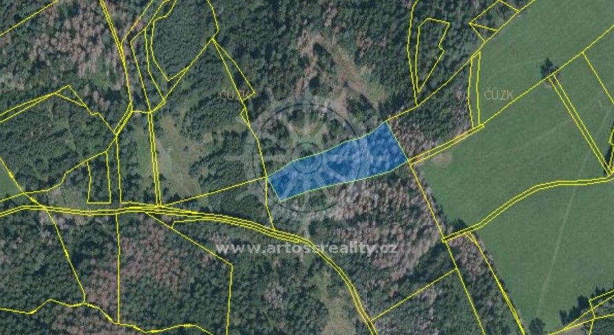 Prodej pozemek - Prostřední Poříčí, 30 272 m²