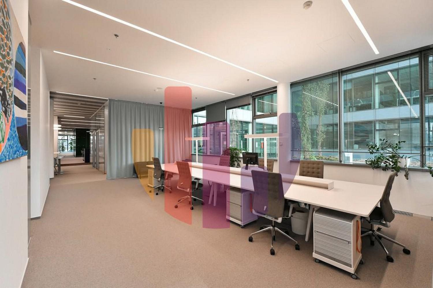 Pronájem kancelář - Praha - Chodov, okres Praha 11, Hlavní město Praha, 1 047 m² - 5