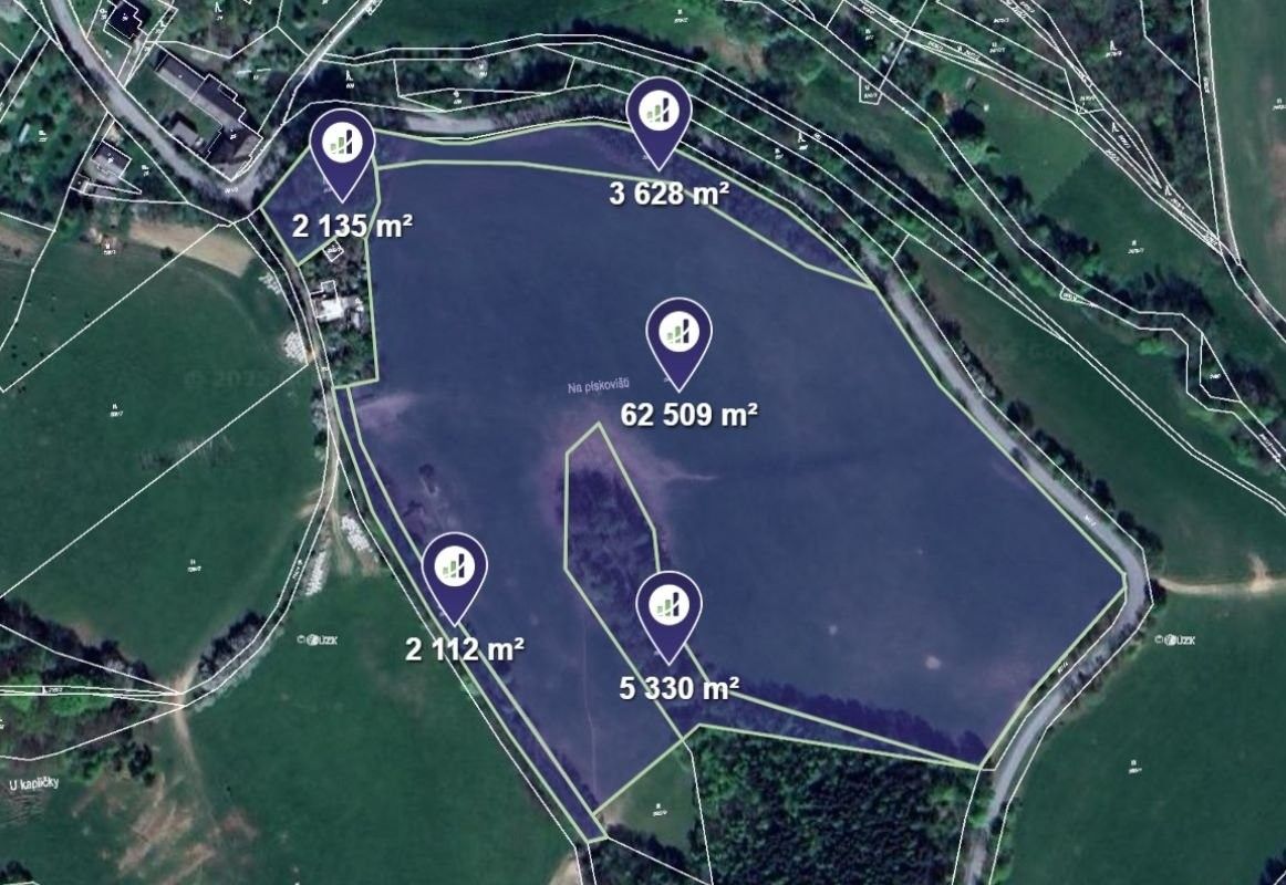 Louky, Velké Losiny, 18 929 m² - 1