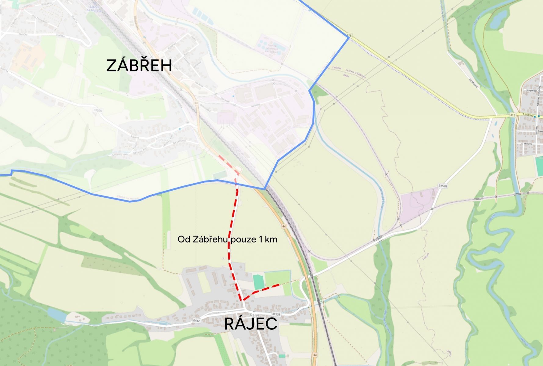 Komerční pozemek · Rájec - 3