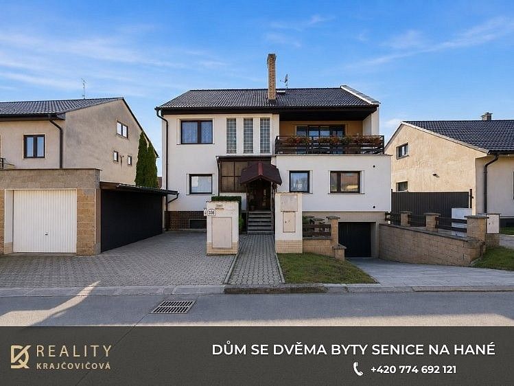 Rodinné domy, Zahradní, Senice na Hané, okres Olomouc, 190 m² - 1