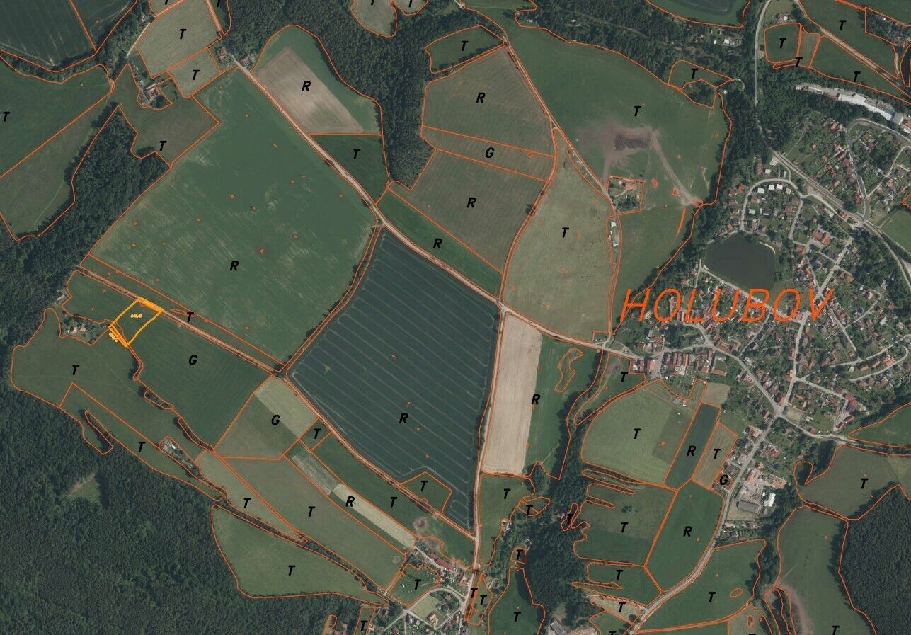 Prodej pozemek - Holubov, 5 987 m² - 5
