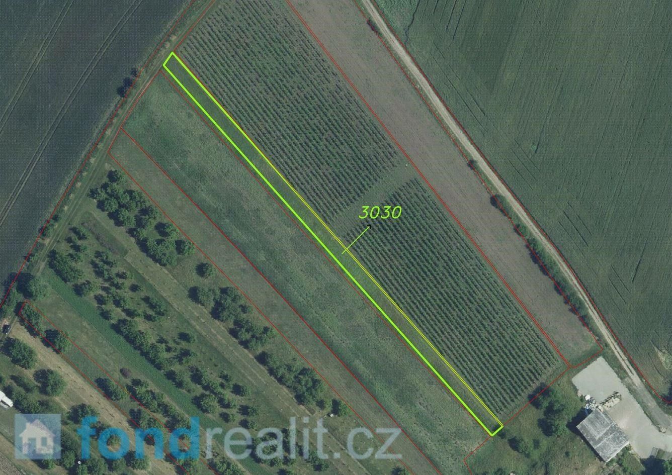 Prodej zemědělský pozemek - Strachotín, 1 382 m²