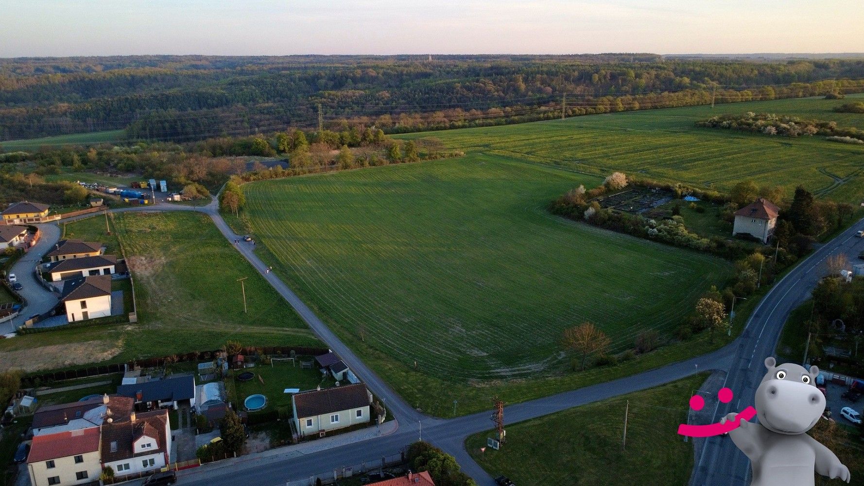 Pozemky pro bydlení, Smečno, okres Kladno, Středočeský kraj - 2