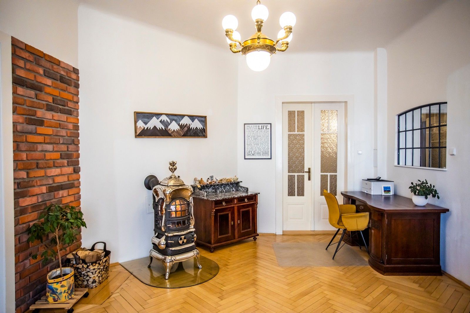 Byt 3+1 · 107 m² · Podskalská 1908/18, Praha - 3