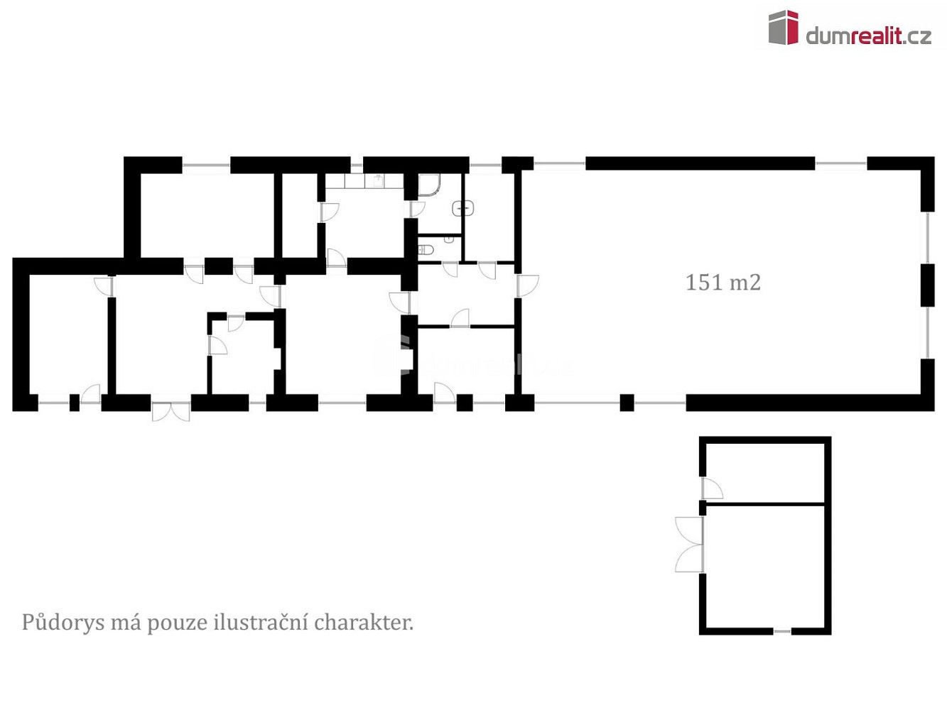 Prodej výrobní prostory - Láz, okres Příbram, Středočeský kraj, 340 m² - 5