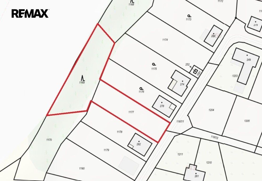 Pozemky pro bydlení, Zavidov, 2 649 m² - 2