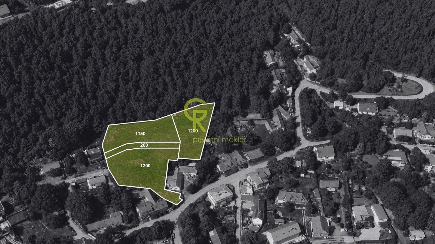 Pozemek pro bydlení · Husinec, okres Praha-východ, Středočeský kraj - 3