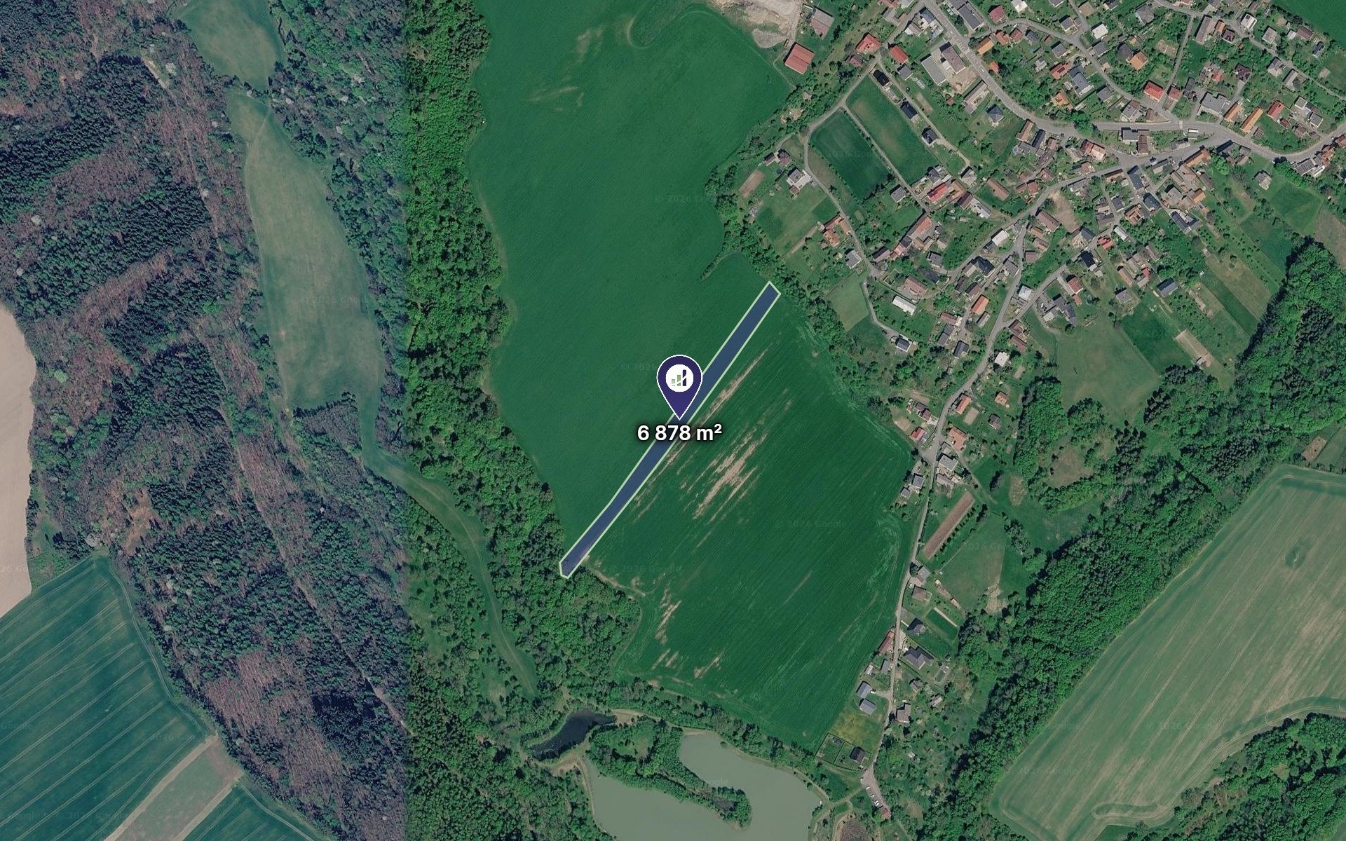 Krunt, 8578 m²