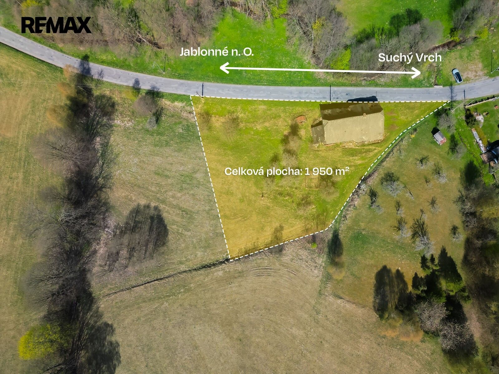 Pozemky pro bydlení, Orličky, 1 900 m² - 2