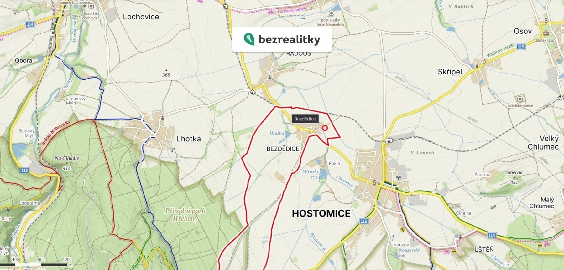 Pozemek pro bydlení, 1 582 m²