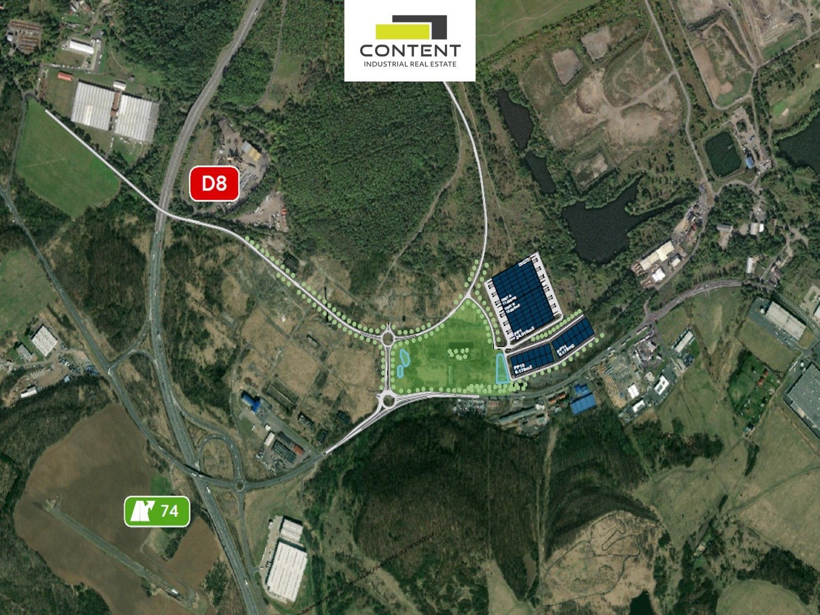 Pronájem výrobní prostory - Podhoří, Ústí nad Labem, 6 179 m² - 5