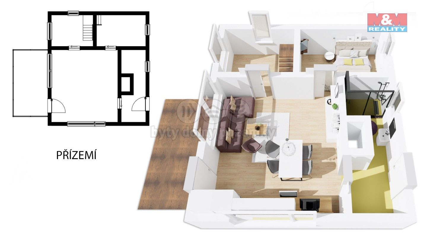 Prodej rodinný dům - Dolní Pertoltice, Pertoltice, 100 m² - 5