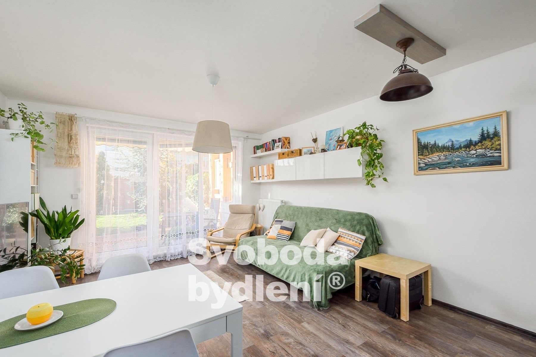 Pronájem byt 2+kk - Nad Obcí, Nová Ves, 50 m²