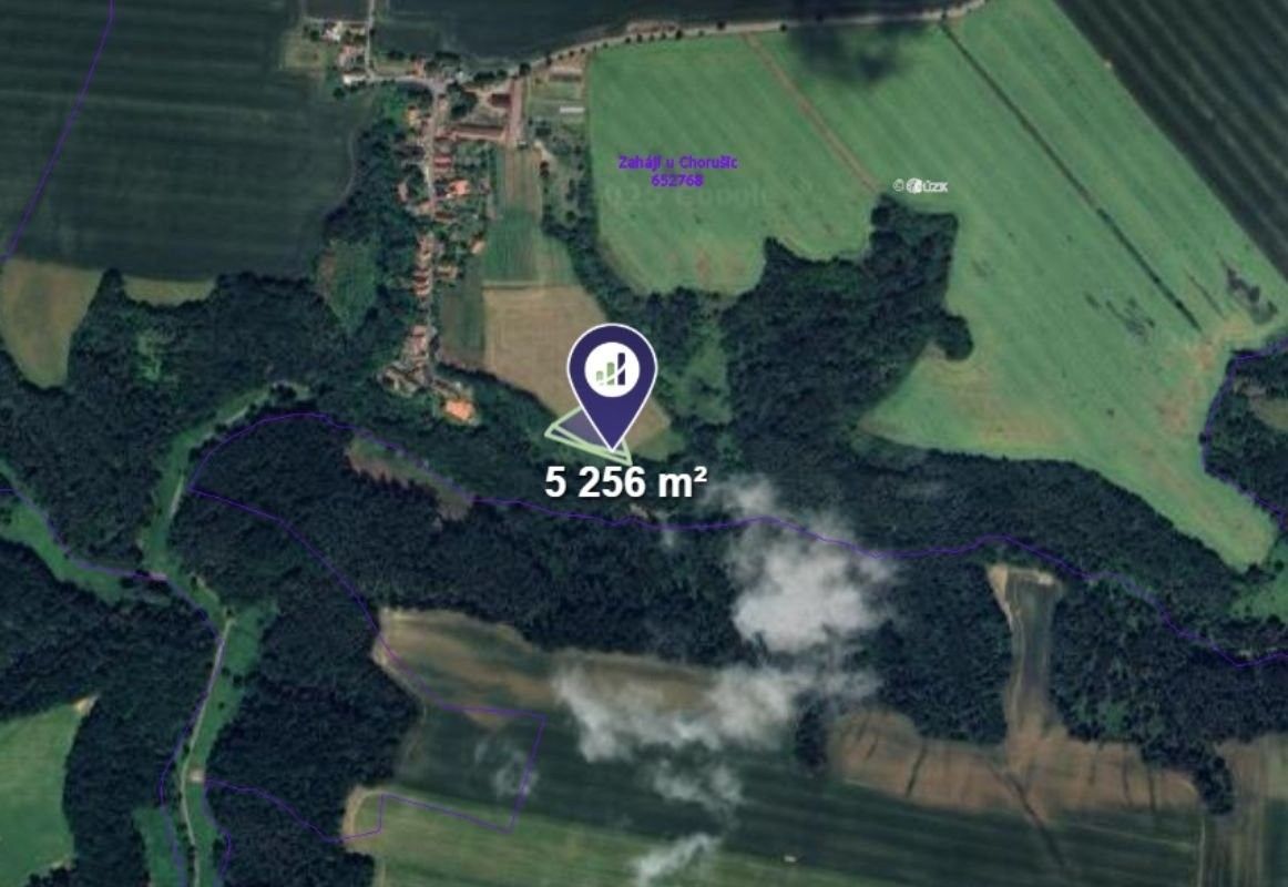 Prodej zemědělský pozemek - Chorušice, 5 256 m²