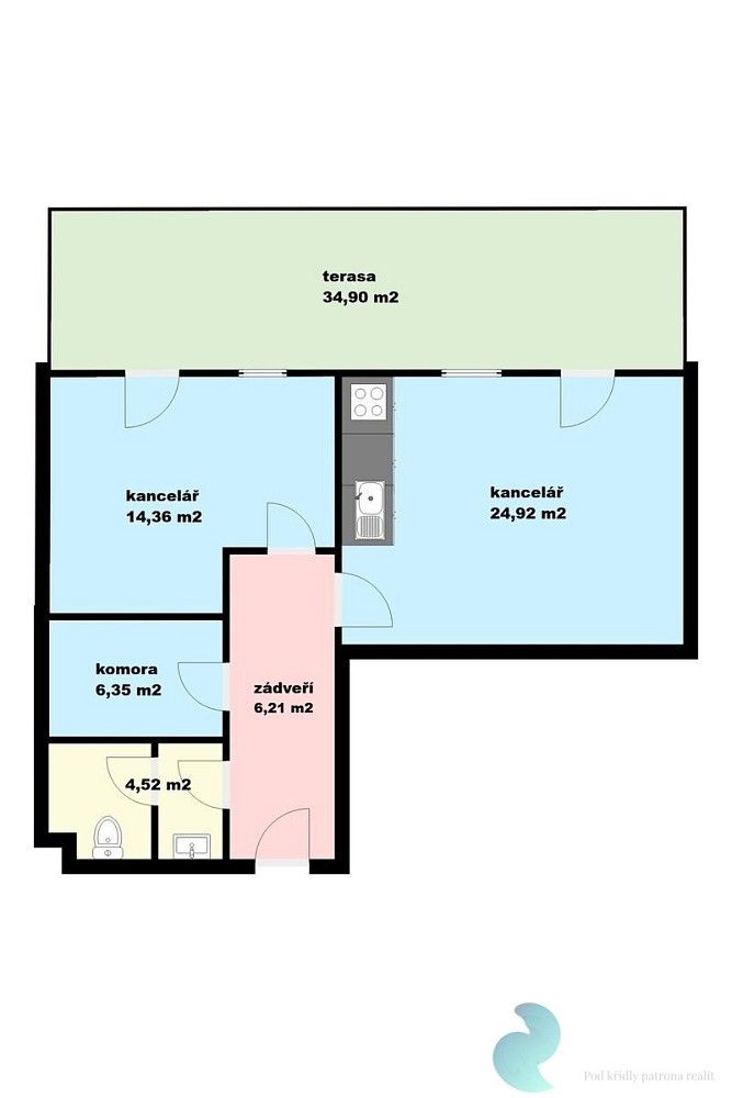 Kancelář · 89 m² · Český Krumlov - Domoradice, Jihočeský kraj - 4