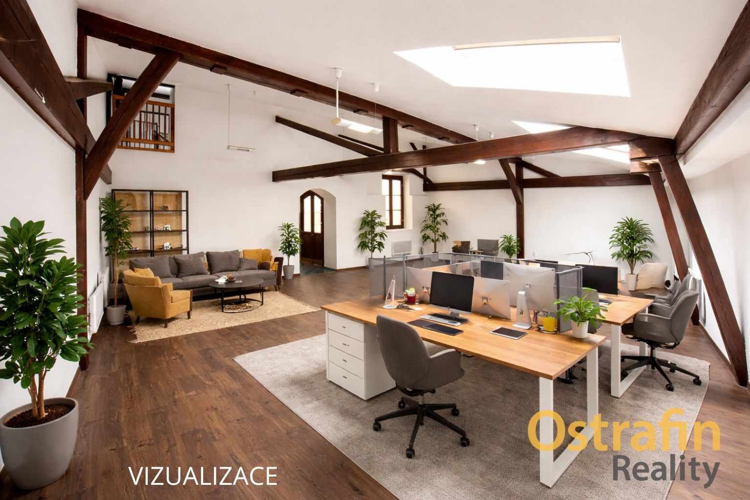 Kanceláře, náměstí Svobody, Frýdek-Místek Místek, 210 m² - 1