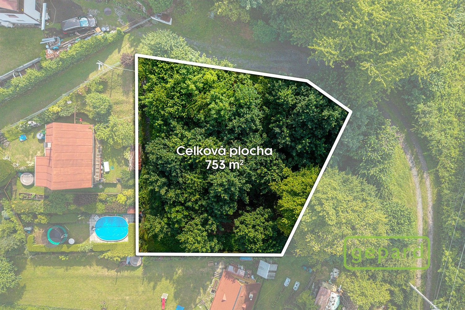Prodej zahrada - Chocerady, okres Benešov, Středočeský kraj - 2